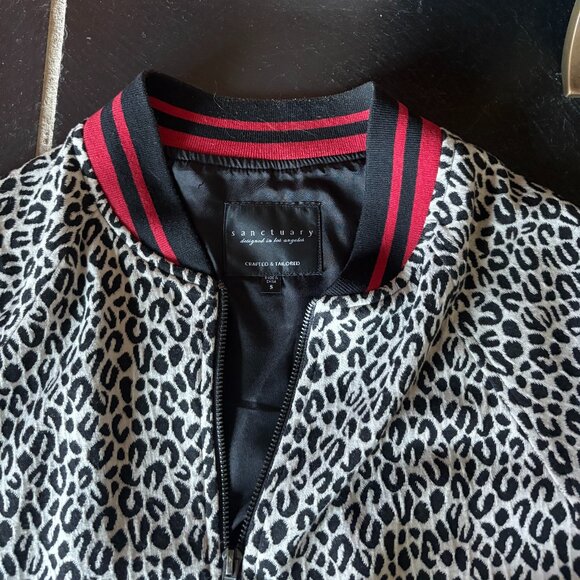 Sanctuary LA Cheetah Print Long Jacket - Picture 1 of 3